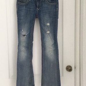 ReRock by Express distressed jeans